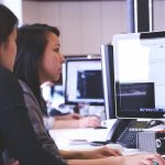 Decorative Image: Students using a computer